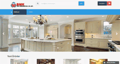 Desktop Screenshot of bmkmutfak.com